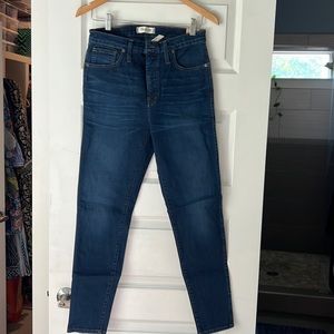 Madewell 10 high rise skinny NWT